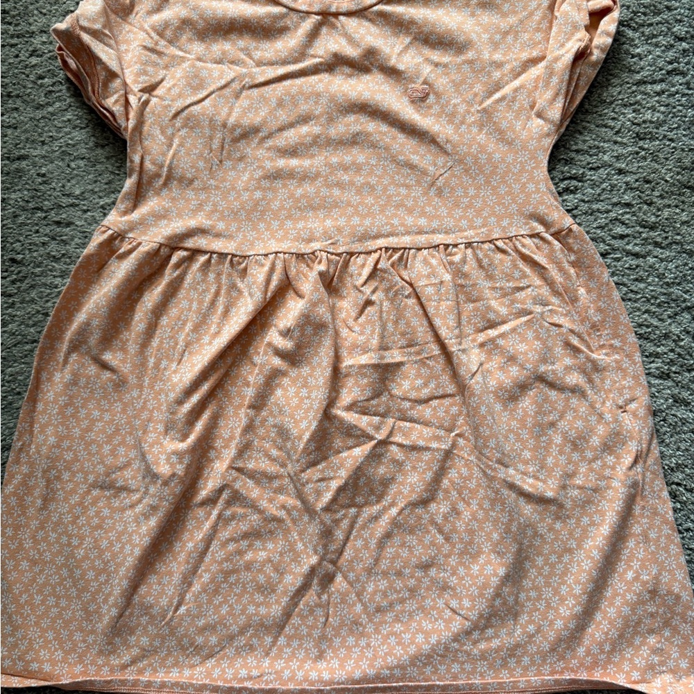 Orange Patterned Dress